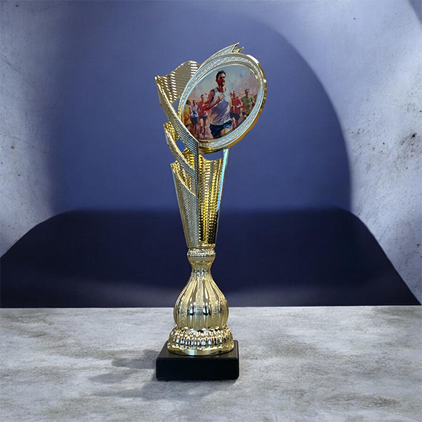 Pokal Löpning Guld 305mm