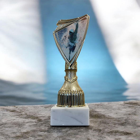 Pokal-Simning-Guld-100mm