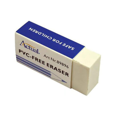 Radergummi Actual PVC fritt 41x19x11mm