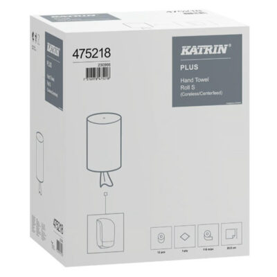 Torkrulle Katrin S Plus 1-lag Vit 205mmx110m 475218