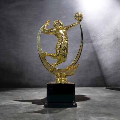 Volleybollstatyett-Guld-205mm