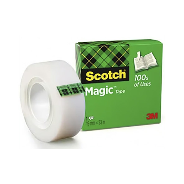 Dokumenttejp Scotch Magic 810 19mm x 33m