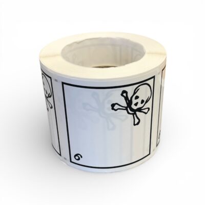 Etiketter farligt gods Giftiga ämnen Klass 6.1