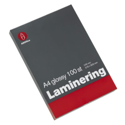 Lamineringsficka 2x100mic Klar A4