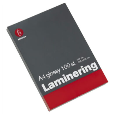 Lamineringsficka 2x125mic Klar A4