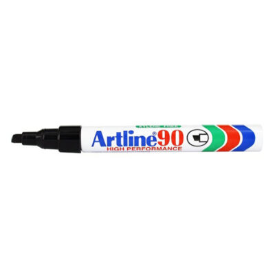 Märkpenna Artline 90 Skuren Svart 2-5mm