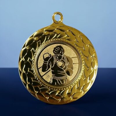 Medalj-Boxning-Guld-45mm