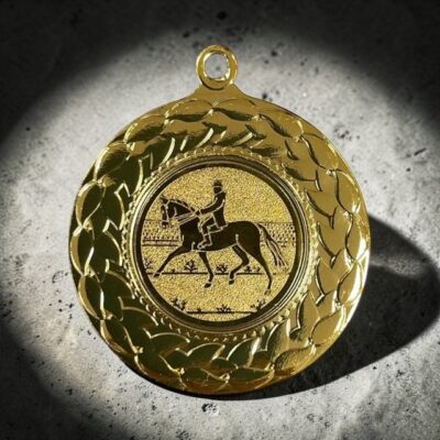 Medalj-Dressyr-Guld-45mm