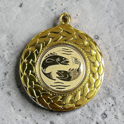 Medalj-Fiske-Guld-45mm
