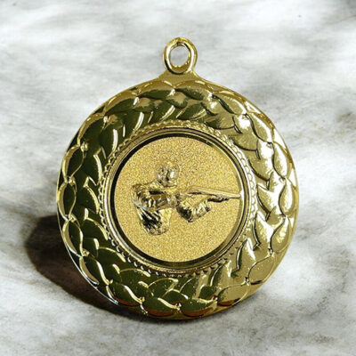 Medalj-Skytte-Guld-40mm