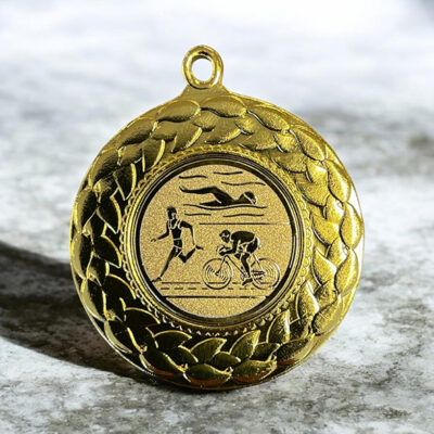 Medalj-Triathlon-Guld-45mm