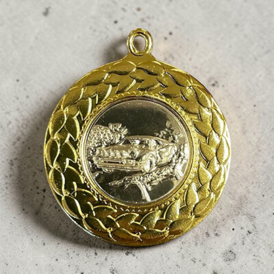 Medalj-Veteranbil-Guld-45mm