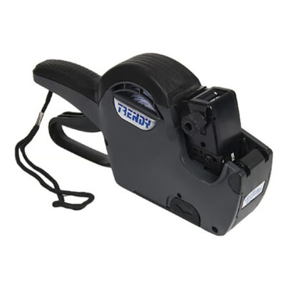 Prismärkare Trendy 1-rad 6 tecken Grå 26x16mm