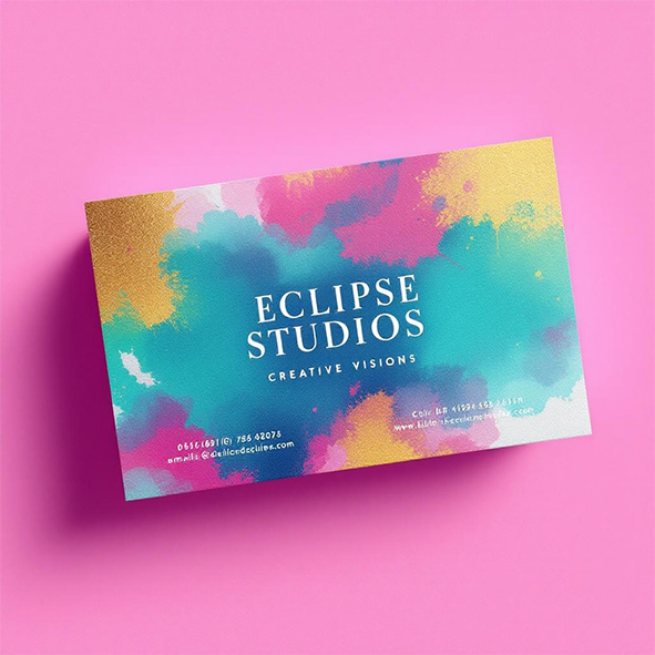 Tryckning av visitkort i fullfärg 4-färg