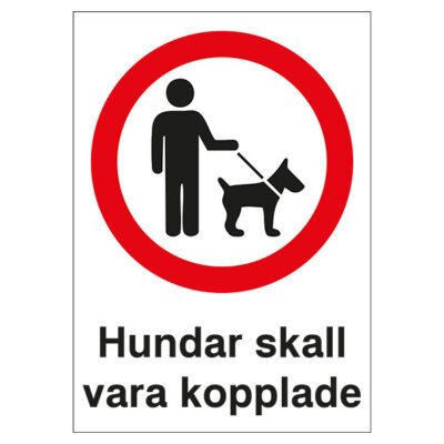 hundar skall vara kopplade bild 2