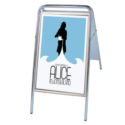 Gatuställ Sign Silver 50x70cm