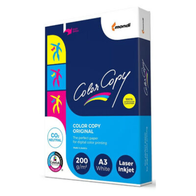 Kopieringspapper Color Copy Ohålat A3 200g