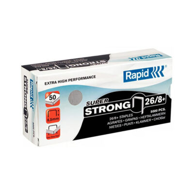 Häftklammer Rapid 26/8+ Superstrong