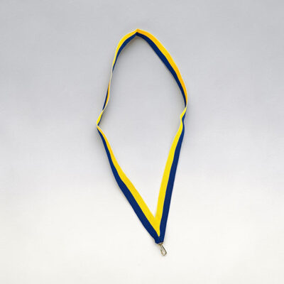 Medaljband-Blå-gul