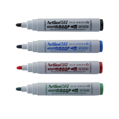 Whiteboardpenna Artline 517 ECO-GREEN Konisk 4 Färger